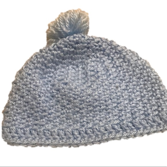 Rate Vintage Handmade Baby Boy Crochet Beanie Hat - Picture 2 of 4